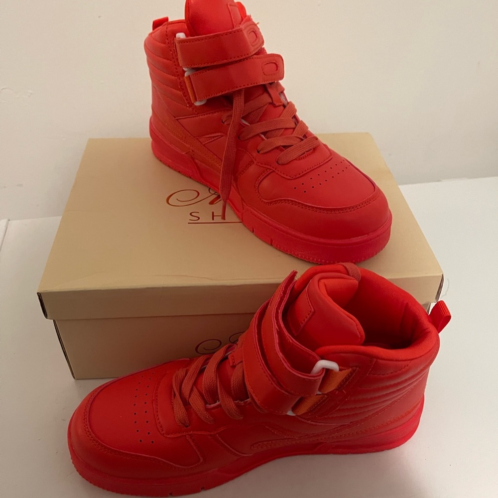 NEW! Orange every day sneakers-NEW! - Picture 10 of 13